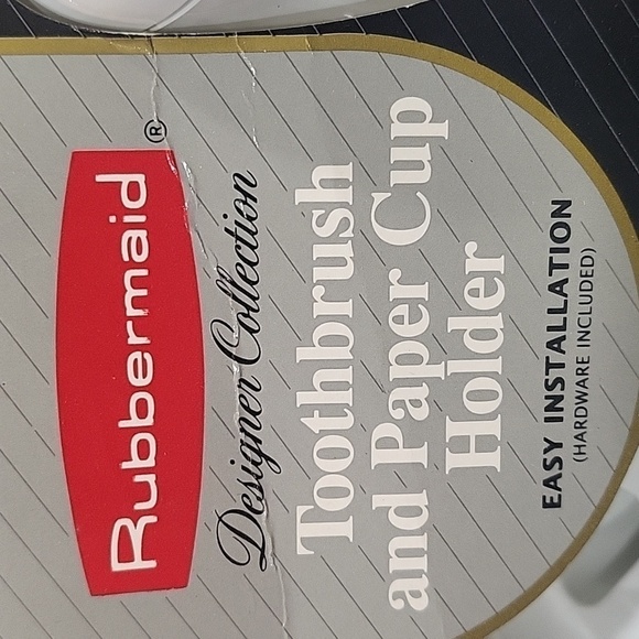 Vintage NIB Rubbermaid Designer Collection Toothbrush Arosa Magnetic Soap Holder - Picture 2 of 10